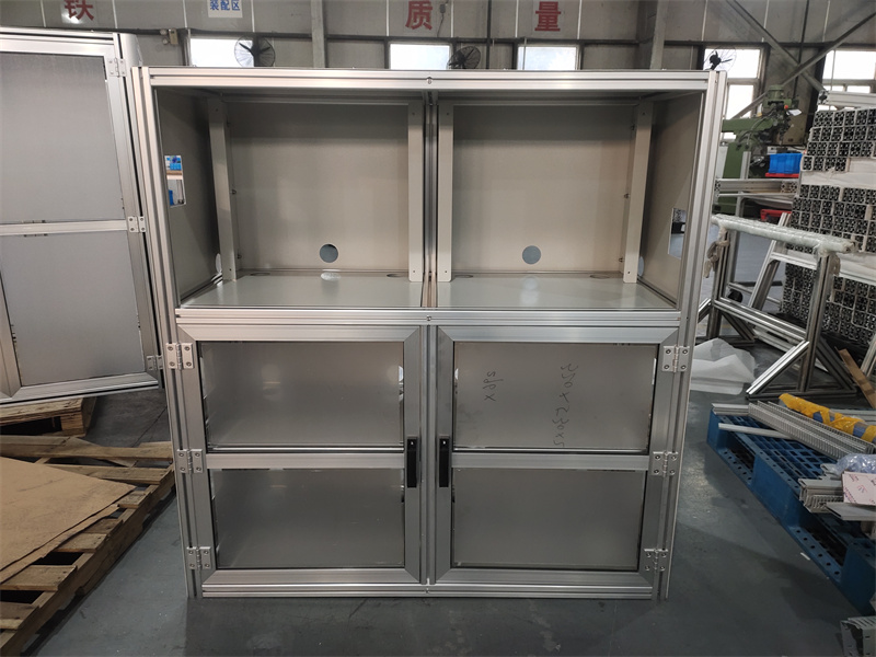 工业羞羞视频黄色网站欧标4040车间机柜机架