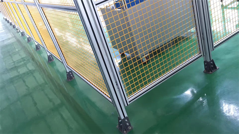 工业羞羞视频黄色网站围栏机器人工作站